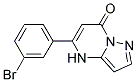 5-(3-bromophenyl)pyrazolo[1,5-a]pyrimidin-7(4H)-one 结构式