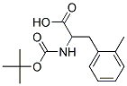 2-[(tert-butoxycarbonyl)amino]-3-(2-methylphenyl)propanoic acid 结构式