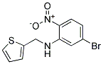 (5-Bromo-2-nitro-phenyl)-thiophen-2-ylmethyl-amine 结构式