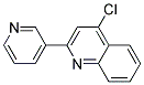 4-chloro-2-pyridin-3-ylquinoline 结构式