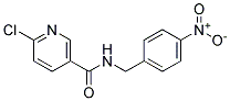 6-Chloro-N-(4-nitro-benzyl)-nicotinamide 结构式