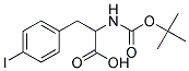 2-[(tert-butoxycarbonyl)amino]-3-(4-iodophenyl)propanoic acid 结构式
