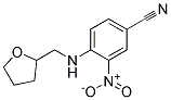 3-Nitro-4-[(tetrahydro-furan-2-ylmethyl)-amino]-benzonitrile 结构式