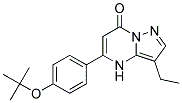 5-(4-tert-butoxyphenyl)-3-ethylpyrazolo[1,5-a]pyrimidin-7(4H)-one 结构式