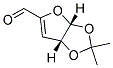 (3aR,6aR)-2,2-dimethyl-3a,6a-dihydrofuro[2,3-d][1,3]dioxole-5-carbaldehyde 结构式