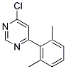 4-Chloro-6-(2,6-dimethyl-phenyl)-pyrimidine 结构式