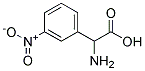 (2R)-amino(3-nitrophenyl)acetic acid 结构式