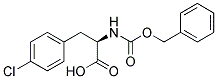 (2R)-2-{[(benzyloxy)carbonyl]amino}-3-(4-chlorophenyl)propanoic acid 结构式