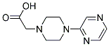 (4-pyrazin-2-ylpiperazin-1-yl)acetic acid 结构式