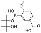 5-CARBOXY-2-METHOXYPHENYLBORONIC ACID PINACOL ESTER 结构式