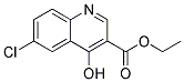 3-CARBETHOXY-6-CHLORO-4-HYDROXYQUINOLINE 结构式