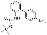 (4'-AMINO-BIPHENYL-2-YL)-CARBAMIC ACID TERT-BUTYL ESTER 结构式