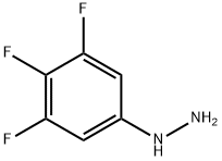 (3,4,5-三氟苯基)肼 结构式