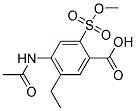4-Acetamino-5-Ethyl-2-Methoxy Sulfonyl Benzoic Acid 结构式