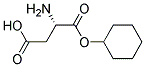 L-Aspartic Acid 4-Cyclohexyl Ester 结构式