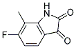 6-氟-7-甲基靛红 结构式