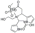 Di-(noroleylcarboxyethyl)-hydroxyethyl-methylammonium methosulfate 结构式
