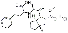 Ramipril hydrochloride 结构式