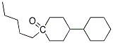 trans-4-n-Pentylcyclohexyl-4-cyclohexanone 结构式