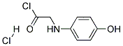 D-(-)-p-Hydroxyphenylglycine chloride hydrochloride 结构式