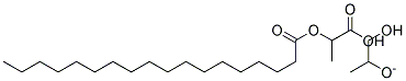 Lactic acid ester of monostearate glyceride 结构式