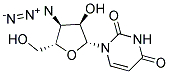 3'-Azido-3'-deoxyuridine 结构式