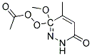 (3-METHOXY-4-METHYL-6-OXO-1,6-DIHYDRO-1-PYRIDAZINYLOXY)ACETICACID 结构式