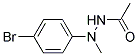 2'-(P-BROMOPHENYL)-2'-METHYLACETOHYDRAZIDE 结构式