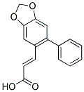 3-(6-PHENYL-1,3-BENZODIOXOL-5-YL)ACRYLICACID 结构式