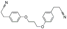 3,3'-(TRIMETHYLENEBIS(OXY-P-PHENYLENE))DIPROPIONITRILE 结构式