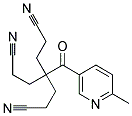 4-(2-CYANOETHYL)-4-(6-METHYLNICOTINOYL)HEPTANEDINITRILE 结构式