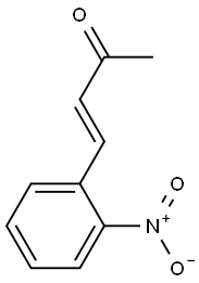 4-(O-NITROPHENYL)-3-BUTEN-2-ONE 结构式
