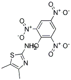 4,5-DIMETHYL-2-THIAZOLAMINEPICRATE 结构式