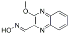 3-METHOXY-2-QUINOXALINECARBALDEHYDEOXIME 结构式