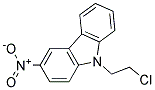 9-(2-CHLOROETHYL)-3-NITROCARBAZOLE 结构式