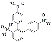 BIS(P-NITROPHENYL)PHENYLPHOSPHONATE 结构式
