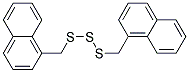 BIS(1-NAPHTHYLMETHYL)TRISULFIDE 结构式