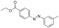 ETHYL3'-METHYLAZOBENZENE-4-CARBOXYLATE 结构式