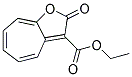 ETHYL2-OXO-2H-CYCLOHEPTA(B)FURAN-3-CARBOXYLATE 结构式