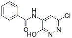 N-(6-CHLORO-3-HYDROXY-4-PYRIDAZINYL)BENZAMIDE 结构式