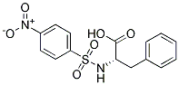 N-(P-NITROPHENYLSULFONYL)-L-PHENYLALANINE 结构式