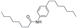 N-(P-HEPTYLPHENYL)OCTANAMIDE 结构式