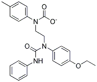 P-TOLYL(2-(1-(P-ETHOXYPHENYL)-3-PHENYLUREIDO)ETHYL)CARBAMATE 结构式