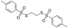 S,S'-Ethylenebis(p-toluenethiosulfonate) 结构式