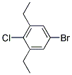 5-Bromo-2-chloro-1,3-diethylbenzene 结构式