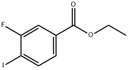 3-氟-4-碘苯甲酸乙酯 结构式