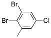 2,3-二溴-5-氯甲苯 结构式