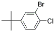 3-BROMO-4-CHLORO-TERT-BUTYLBENZENE 结构式