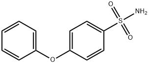 4-苯氧基苯磺酰胺 结构式
