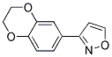 3-(2,3-Dihydrobenzo[b][1,4]dioxin-6-yl)isoxazole 结构式